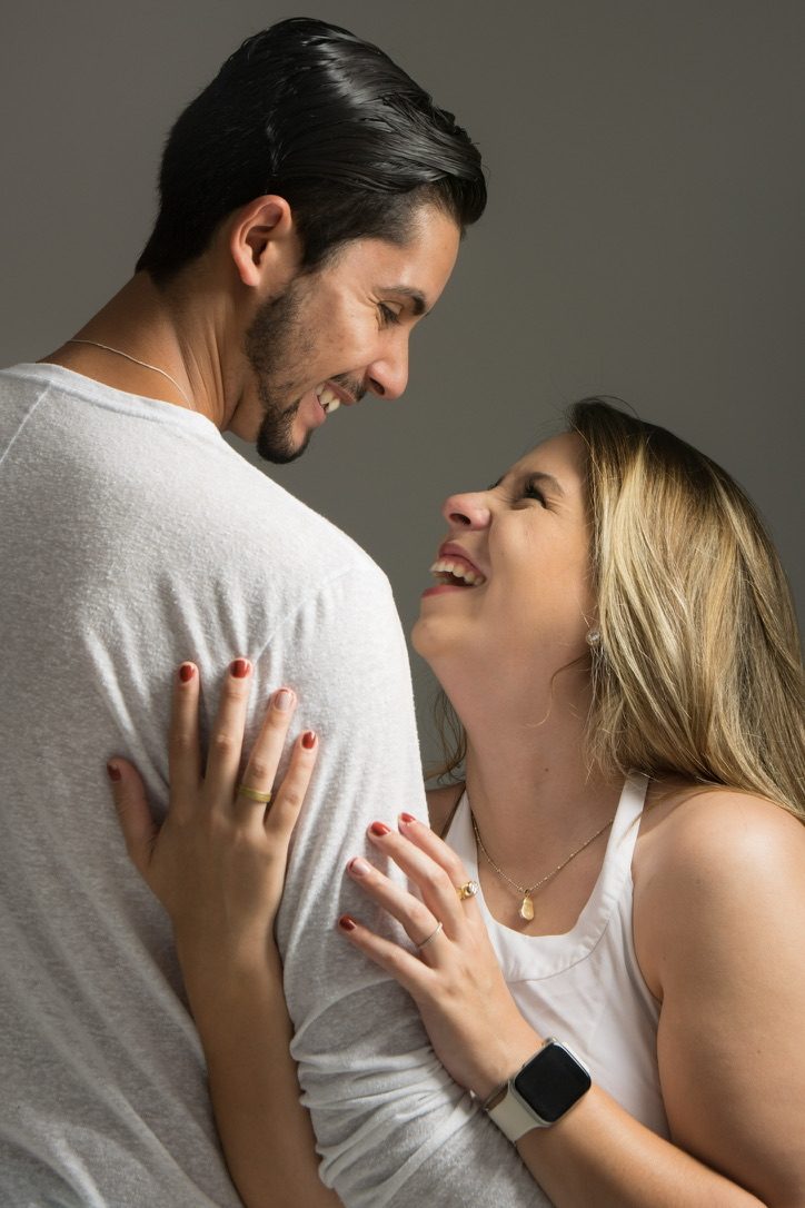 Ensaio de casal no Estúdio Lia, Mogi das Cruzes