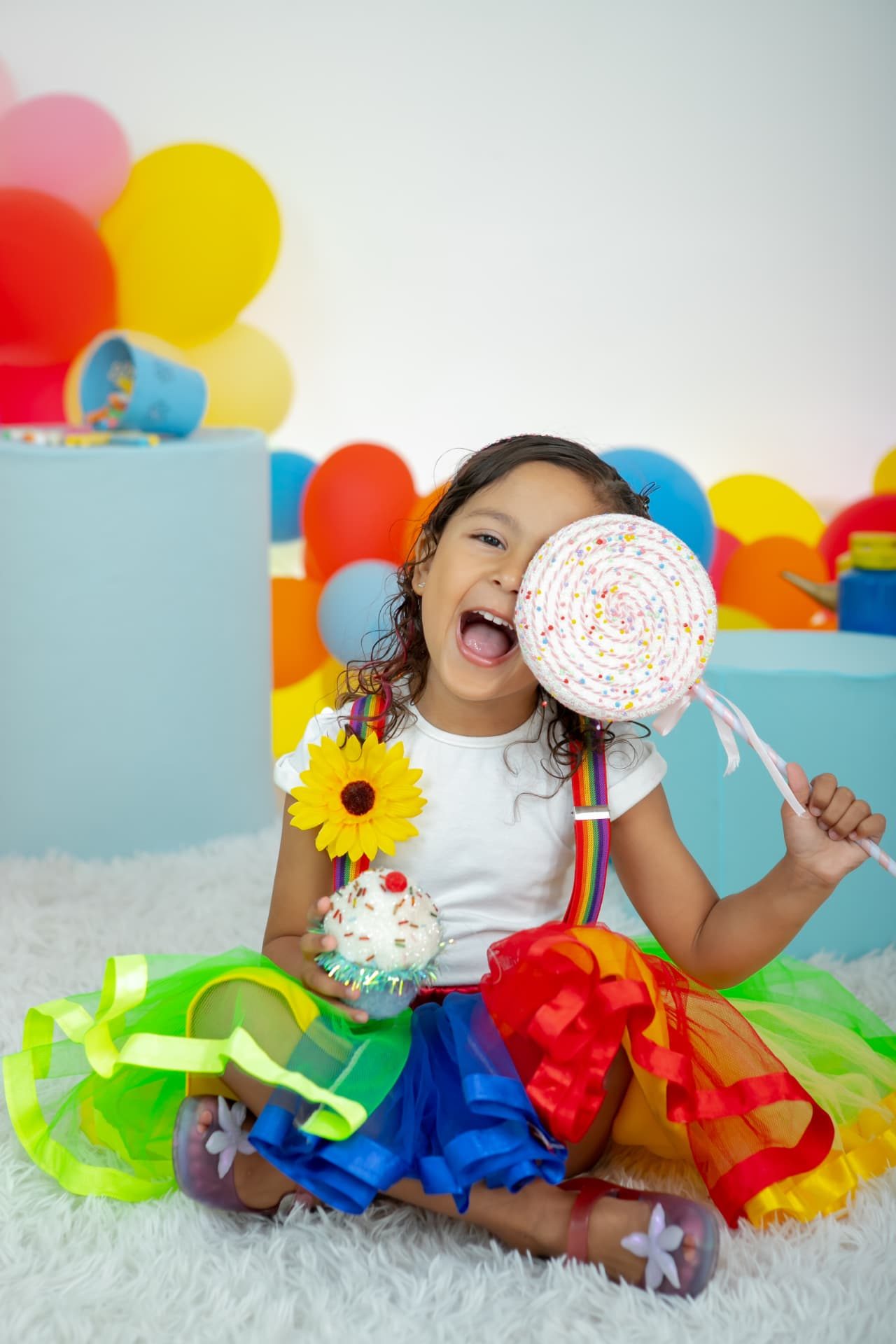 Ensaio de aniversário no Estúdio Lia, Mogi das Cruzes